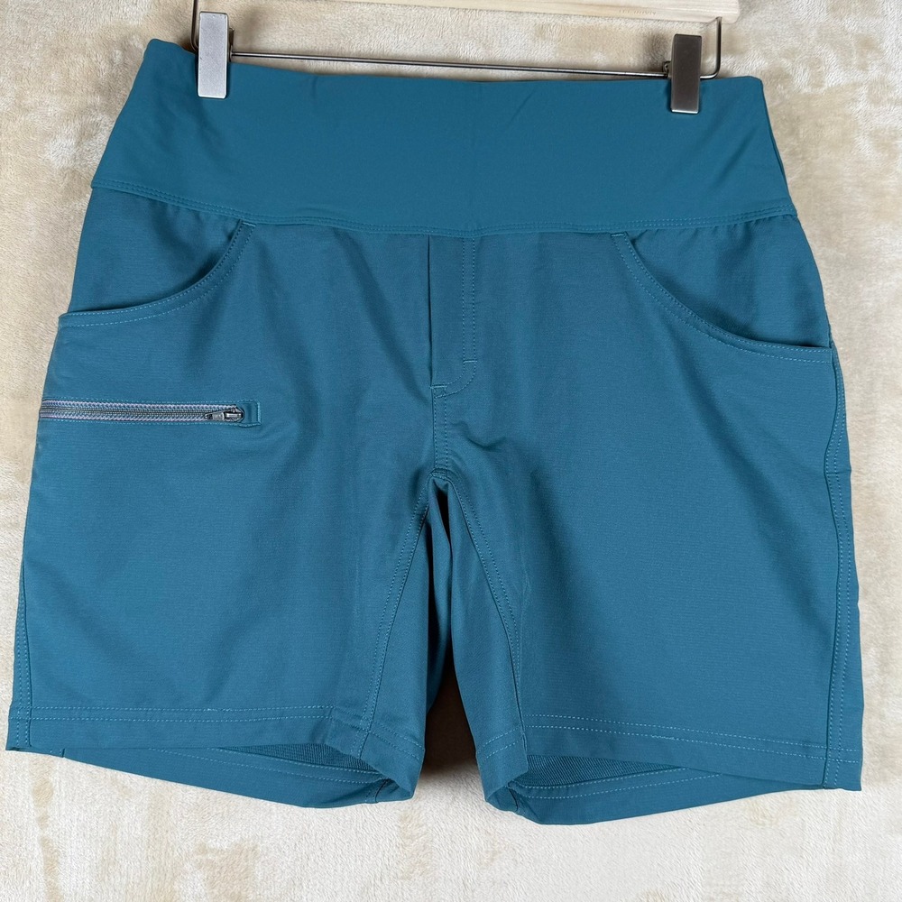 SHREDLY Mountain Bike Shorts Teal Green Womens Size 6 MTB Trail Riding